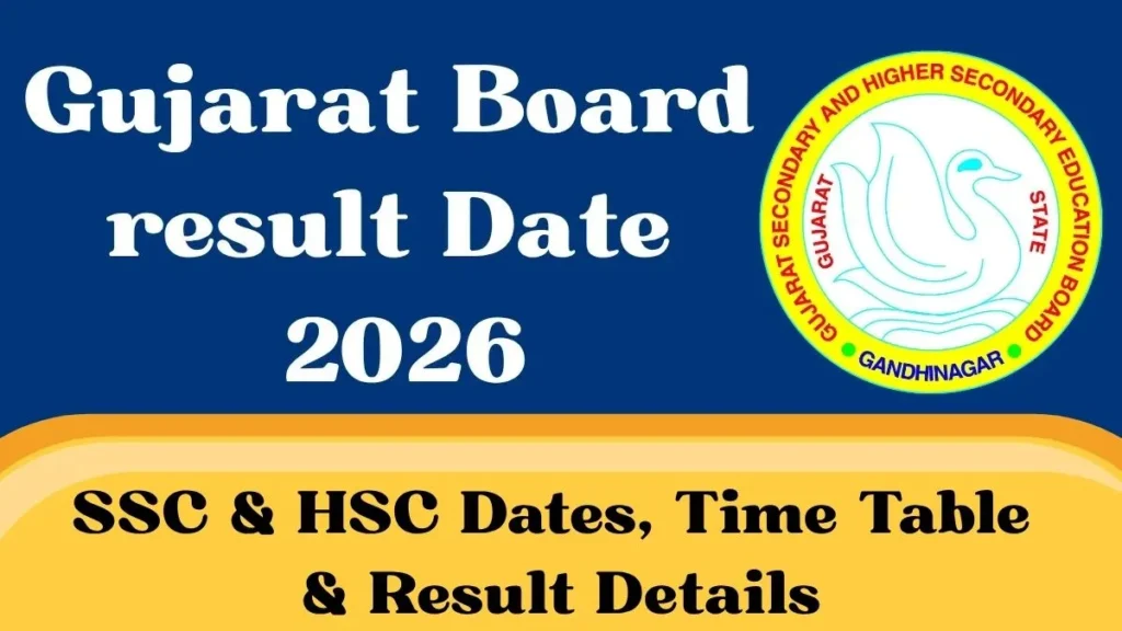 GSEB Board Exams 2026 Full Update