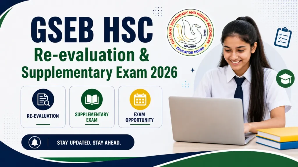 GSEB HSC Exam 2026