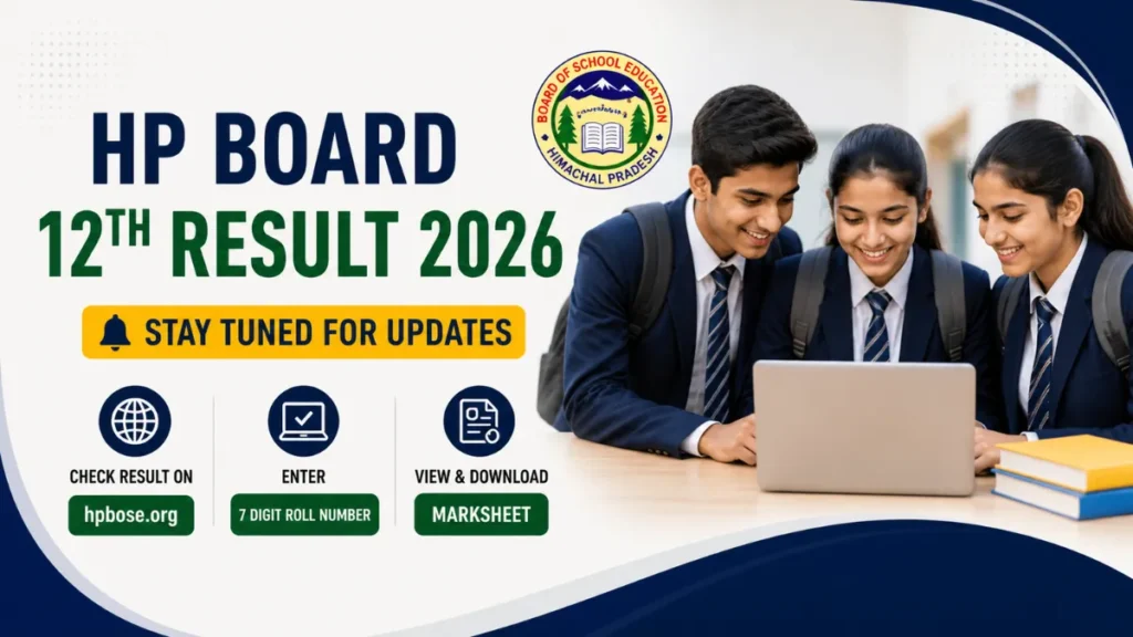 HP Board 12th Result 2026